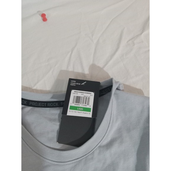 Under Armour Men's‎ Project Rock Show Your Work Sleeveless Sz Large Tank top NWT - Picture 7 of 13